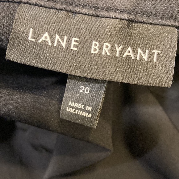 Lane Bryant Womens SZ 20 Jacket Solid Black Zip Up Long Sleeve Zip Pockets NWOT - Picture 13 of 13